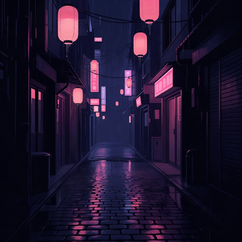 SaskatoonFjord visual refresh — neon Tokyo streets